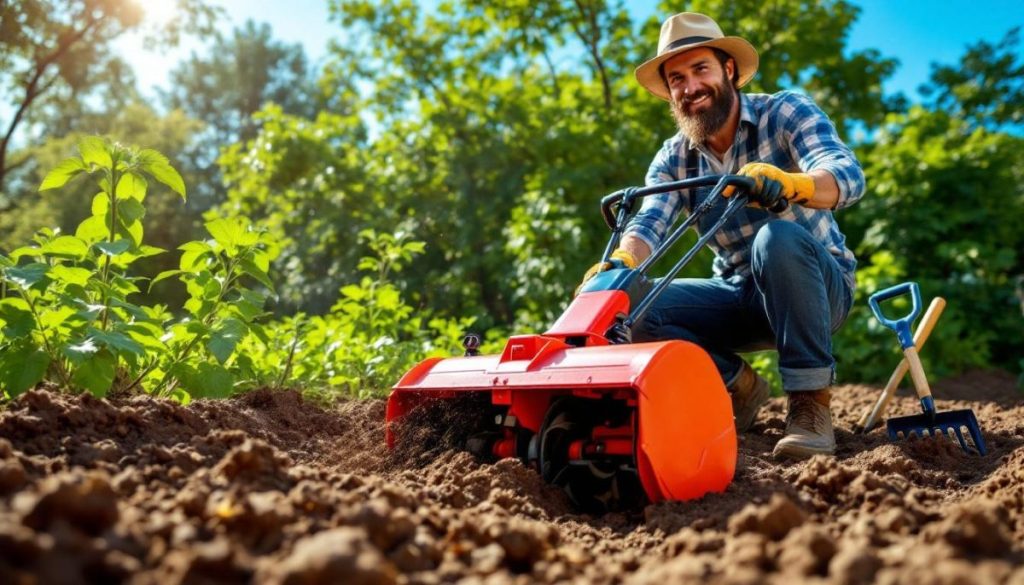 découvrez notre guide pratique pour débutants sur l'utilisation d'une motobineuse. apprenez étape par étape à maîtriser cet outil essentiel pour préparer votre sol et optimiser votre jardinage. conseils, astuces et bonnes pratiques pour un labourage efficace.