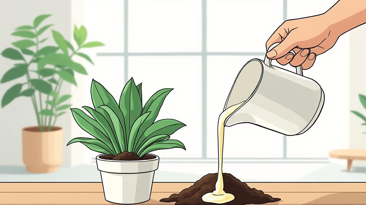 découvrez pourquoi verser du yaourt nature sur vos plantes d'intérieur peut transformer leur croissance en seulement 2 semaines. astuce surprenante et résultats impressionnants garantis !